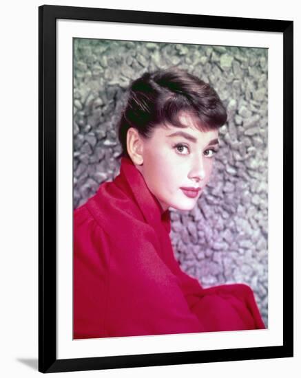 Audrey Hepburn, 1954-null-Framed Photographic Print