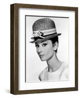 Audrey Hepburn, 1963.-null-Framed Photographic Print