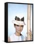 Audrey Hepburn 1964-null-Framed Stretched Canvas