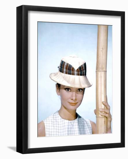 Audrey Hepburn 1964-null-Framed Photo