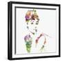 Audrey Hepburn 2-NaxArt-Framed Premium Giclee Print