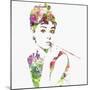 Audrey Hepburn 2-NaxArt-Mounted Premium Giclee Print