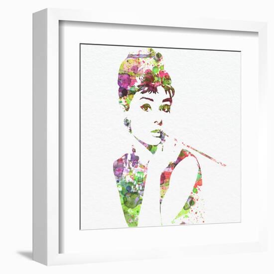 Audrey Hepburn 2-NaxArt-Framed Art Print