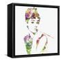 Audrey Hepburn 2-NaxArt-Framed Stretched Canvas