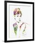 Audrey Hepburn 2-NaxArt-Framed Art Print