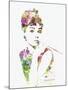 Audrey Hepburn 2-NaxArt-Mounted Art Print