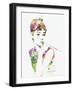 Audrey Hepburn 2-NaxArt-Framed Art Print