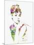 Audrey Hepburn 2-NaxArt-Mounted Art Print