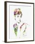 Audrey Hepburn 2-NaxArt-Framed Art Print