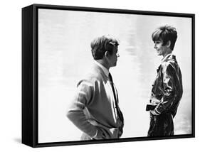 Audrey Hepburn, Albert Finney, Two for the Road, 1967-null-Framed Stretched Canvas