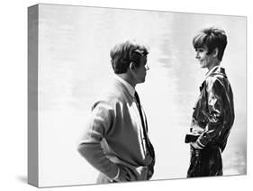 Audrey Hepburn, Albert Finney, Two for the Road, 1967-null-Stretched Canvas