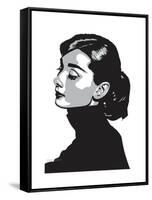 Audrey Hepburn - Always-Emily Gray-Framed Stretched Canvas