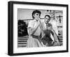 Audrey Hepburn and Gregory Peck in Roman Holiday-Movie Star News-Framed Photo