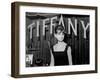 Audrey Hepburn, at a Press Event for Breakfast at Tiffany'S, 1961-null-Framed Photo