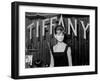 Audrey Hepburn, at a Press Event for Breakfast at Tiffany'S, 1961-null-Framed Photo