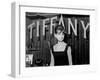 Audrey Hepburn, at a Press Event for Breakfast at Tiffany'S, 1961-null-Framed Photo