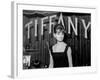 Audrey Hepburn, at a Press Event for Breakfast at Tiffany'S, 1961-null-Framed Photo