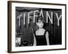 Audrey Hepburn, at a Press Event for Breakfast at Tiffany'S, 1961-null-Framed Photo