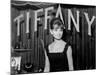 Audrey Hepburn, at a Press Event for Breakfast at Tiffany'S, 1961-null-Mounted Photo