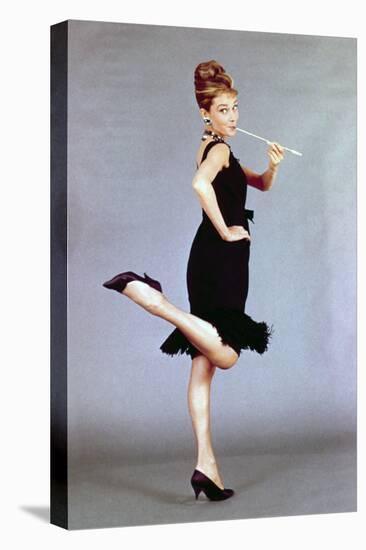 Audrey Hepburn. "Breakfast At Tiffany's" 1961, Directed by Blake Edwards-null-Stretched Canvas