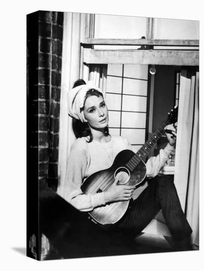 Audrey Hepburn. "Breakfast At Tiffany's" 1961, Directed by Blake Edwards-null-Stretched Canvas