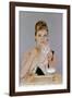 Audrey Hepburn. "Breakfast At Tiffany's" 1961, Directed by Blake Edwards-null-Framed Photographic Print