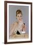 Audrey Hepburn. "Breakfast At Tiffany's" 1961, Directed by Blake Edwards-null-Framed Photographic Print