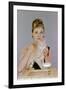 Audrey Hepburn. "Breakfast At Tiffany's" 1961, Directed by Blake Edwards-null-Framed Photographic Print