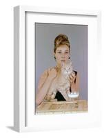 Audrey Hepburn. "Breakfast At Tiffany's" 1961, Directed by Blake Edwards-null-Framed Photographic Print