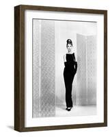 Audrey Hepburn. "Breakfast At Tiffany's" 1961, Directed by Blake Edwards-null-Framed Photographic Print