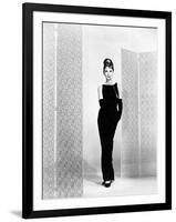 Audrey Hepburn. "Breakfast At Tiffany's" 1961, Directed by Blake Edwards-null-Framed Photographic Print