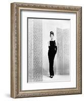 Audrey Hepburn. "Breakfast At Tiffany's" 1961, Directed by Blake Edwards-null-Framed Photographic Print