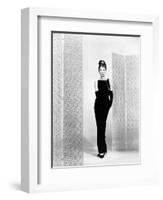 Audrey Hepburn. "Breakfast At Tiffany's" 1961, Directed by Blake Edwards-null-Framed Photographic Print