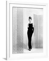 Audrey Hepburn. "Breakfast At Tiffany's" 1961, Directed by Blake Edwards-null-Framed Photographic Print