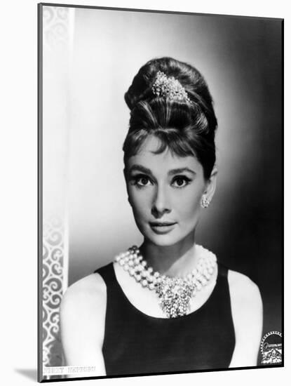 Audrey Hepburn. "Breakfast At Tiffany's" 1961, Directed by Blake Edwards-null-Mounted Photographic Print