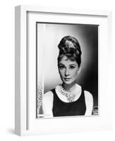 Audrey Hepburn. "Breakfast At Tiffany's" 1961, Directed by Blake Edwards-null-Framed Photographic Print