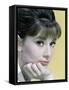 Audrey Hepburn Early 60's-null-Framed Stretched Canvas