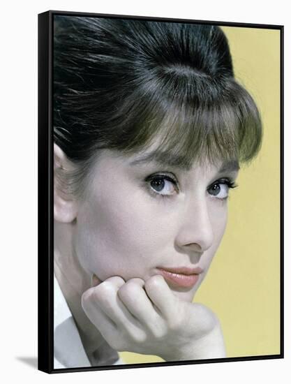 Audrey Hepburn Early 60's-null-Framed Stretched Canvas