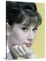 Audrey Hepburn Early 60's-null-Stretched Canvas