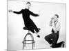 Audrey Hepburn, Fred Astaire. "Funny Face" 1957, Directed by Stanley Donen-null-Mounted Photographic Print