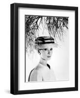 Audrey Hepburn. "Funny Face" 1957, Directed by Stanley Donen-null-Framed Premium Photographic Print