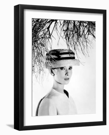 Audrey Hepburn. "Funny Face" 1957, Directed by Stanley Donen-null-Framed Photographic Print