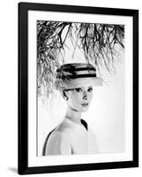 Audrey Hepburn. "Funny Face" 1957, Directed by Stanley Donen-null-Framed Photographic Print