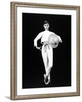 Audrey Hepburn. "Funny Face" 1957, Directed by Stanley Donen-null-Framed Photographic Print