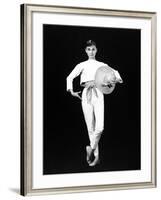 Audrey Hepburn. "Funny Face" 1957, Directed by Stanley Donen-null-Framed Photographic Print