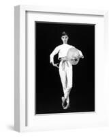 Audrey Hepburn. "Funny Face" 1957, Directed by Stanley Donen-null-Framed Photographic Print