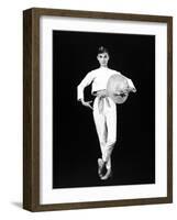 Audrey Hepburn. "Funny Face" 1957, Directed by Stanley Donen-null-Framed Photographic Print