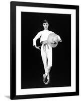 Audrey Hepburn. "Funny Face" 1957, Directed by Stanley Donen-null-Framed Photographic Print