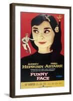 Audrey Hepburn "Funny Face" 1957, Directed by Stanley Donen-null-Framed Giclee Print