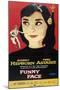 Audrey Hepburn "Funny Face" 1957, Directed by Stanley Donen-null-Mounted Giclee Print